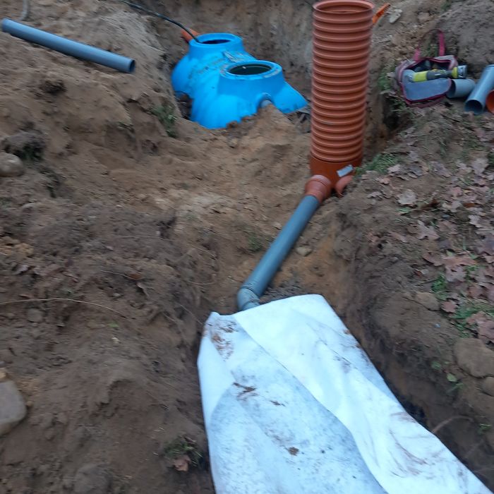 Usługi minikoparką/glebogryzarka/trawniki/Wiertnica/Prace ziemne