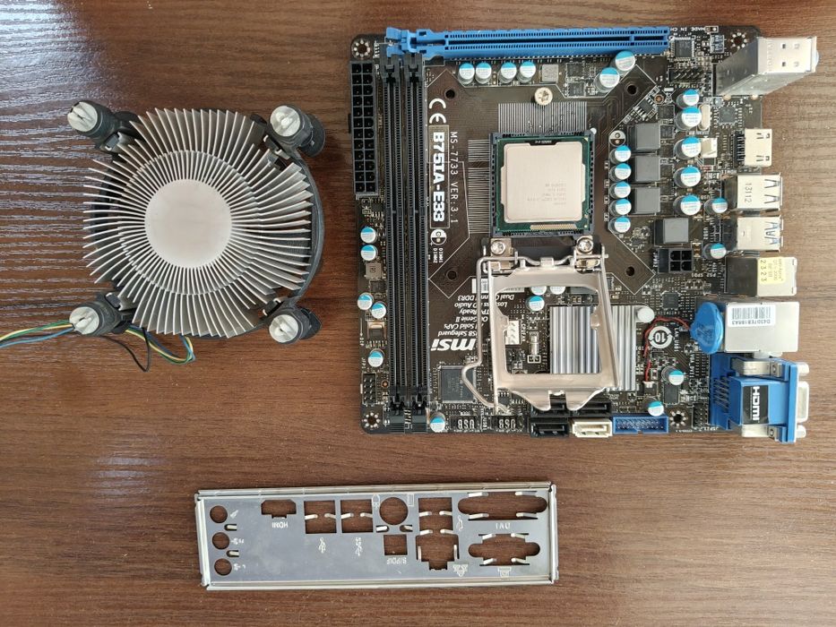 Комплект MSI B75IA-E33 + core i3 2120