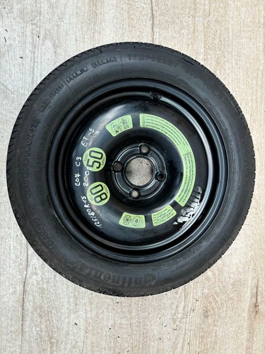 Koło dojazdowe Peugeot 208 / 207 125/80/R15