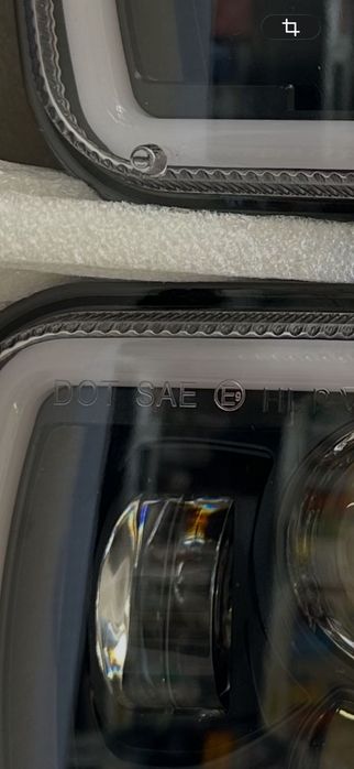 Reflektory LED 7x6 / 5x7 – komplet 2 szt. – NOWE