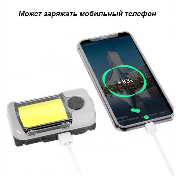 Ліхтарик XPG COB з безступінчатим затемненням, акумуляторний..