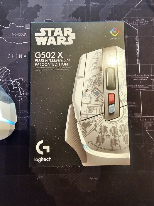 STAR WARS Logitech G502 X Plus Millennium Falcon Edition Szyndzielnia • OLX.pl