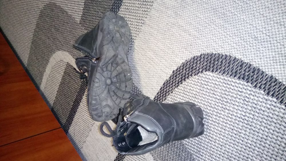 Зимняя обувь кожа