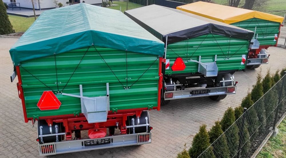 Plandeka na przyczepę zwijana gruba