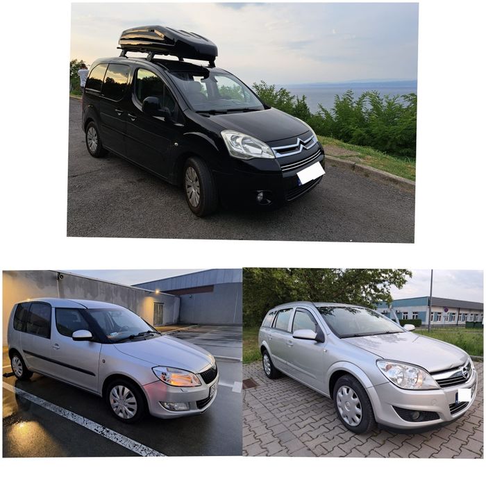 Wynajem, wypożyczalnia samochodów Citroen Berlingo 7 os., Opel Astra