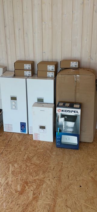 Piecyk elektryczny Kospel EKCO.MN3 + PPE3 LCD + moduły C.MI – nowe, nieużywane