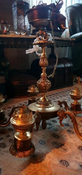 Розкішний набір Люстра, підлоговий світильник, бра Франція