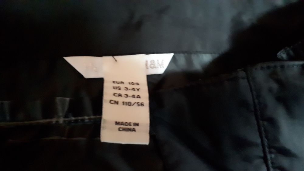 Kurtka przeciwdeszczowe H&M, roz 104,