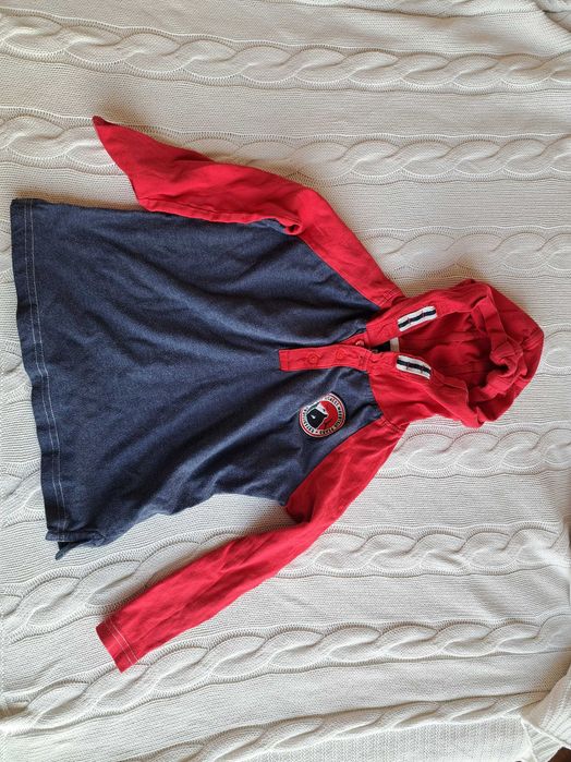 Bluza cienka z kapturem, Lupilu rozm.110