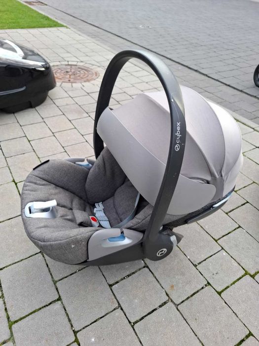 Zestaw Cybex Cloud Z i-Size + Baza obrotowa Base Z + Adaptery (0-13 kg)