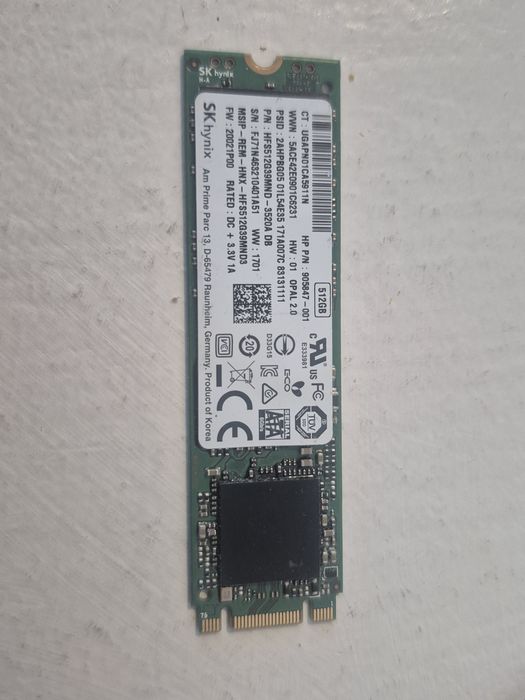 Dysk SSD M2 sata 512GB SKhynix