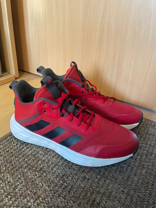 Buty koszykarskie czerwone męskie, Adidas