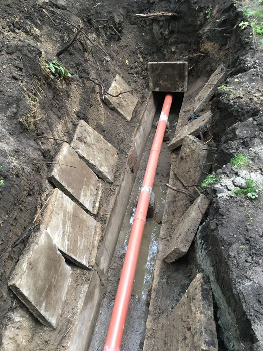 Замена водопровода на пластиковый. Аварийные работы. Безтраншейно.