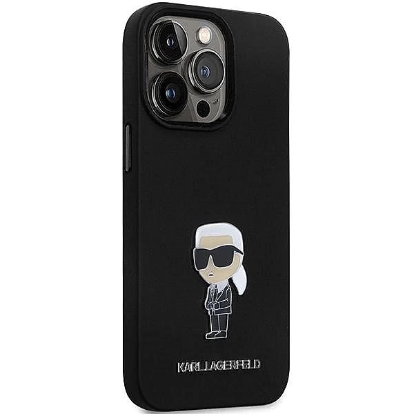 Etui Karl Lagerfeld Silicone Ikonik Metal Pin na iPhone 13 Pro / iPhon