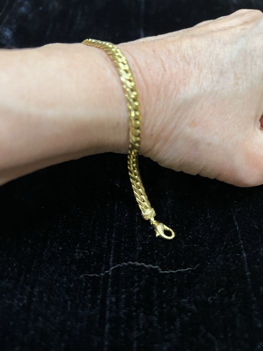 Pulseiras em ouro de 19,2k
