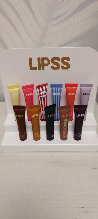 Акція! 1+1=3.Блиски для губ Lipss нові.