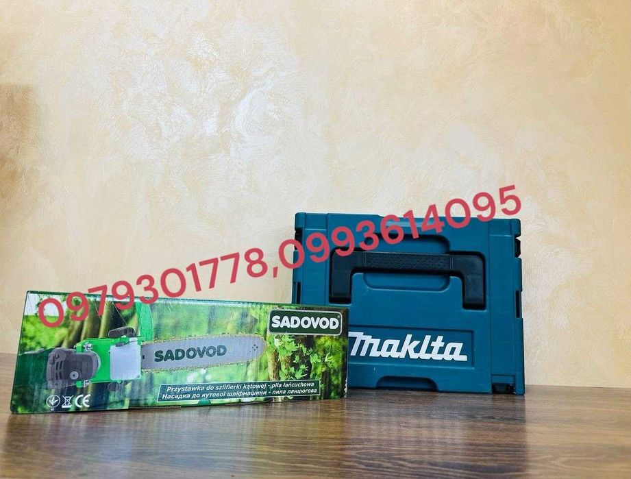 Акамуляторная Makita DGA404 36V/8Ah РУМУНІЯ + НАСАДКА SADOVOD