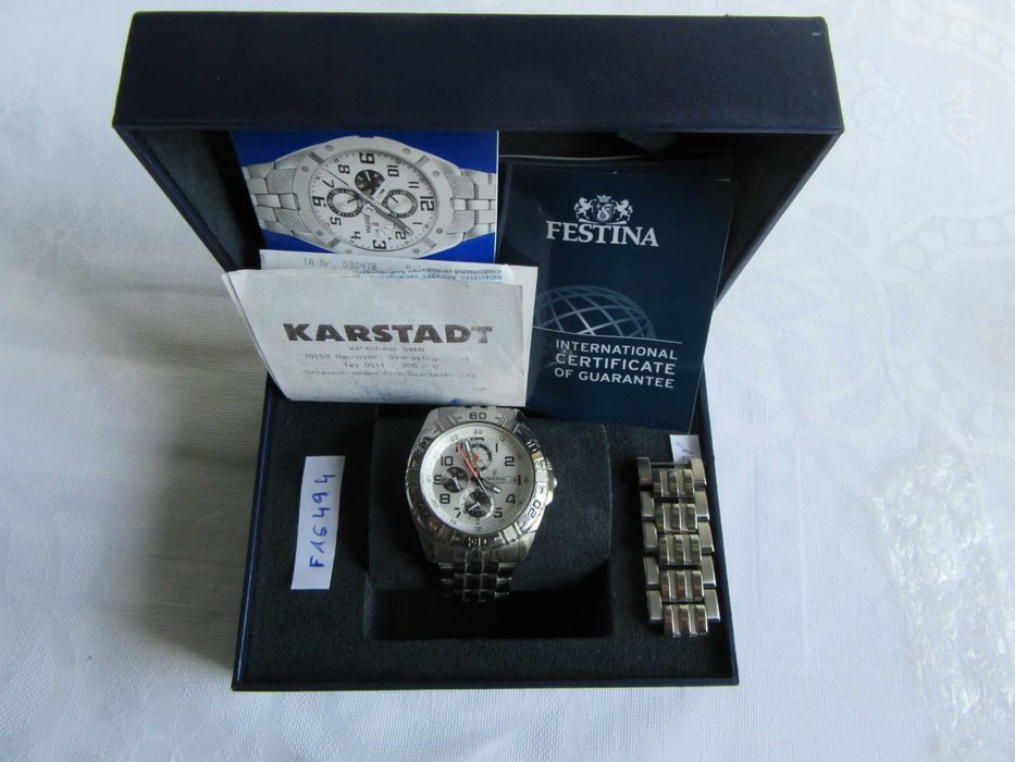 "FESTINA" (16494) - Pouco uso - Bom estado