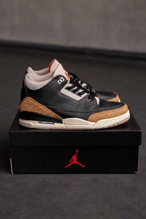 Кросівки Nike Air Jordan 3 Retro Desert Elephan premium | Кроссовки Найк чоловічі
