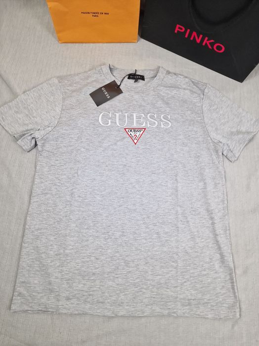 Koszulka męska tshirt Guess kolory krótki rękaw premium M-XXXL