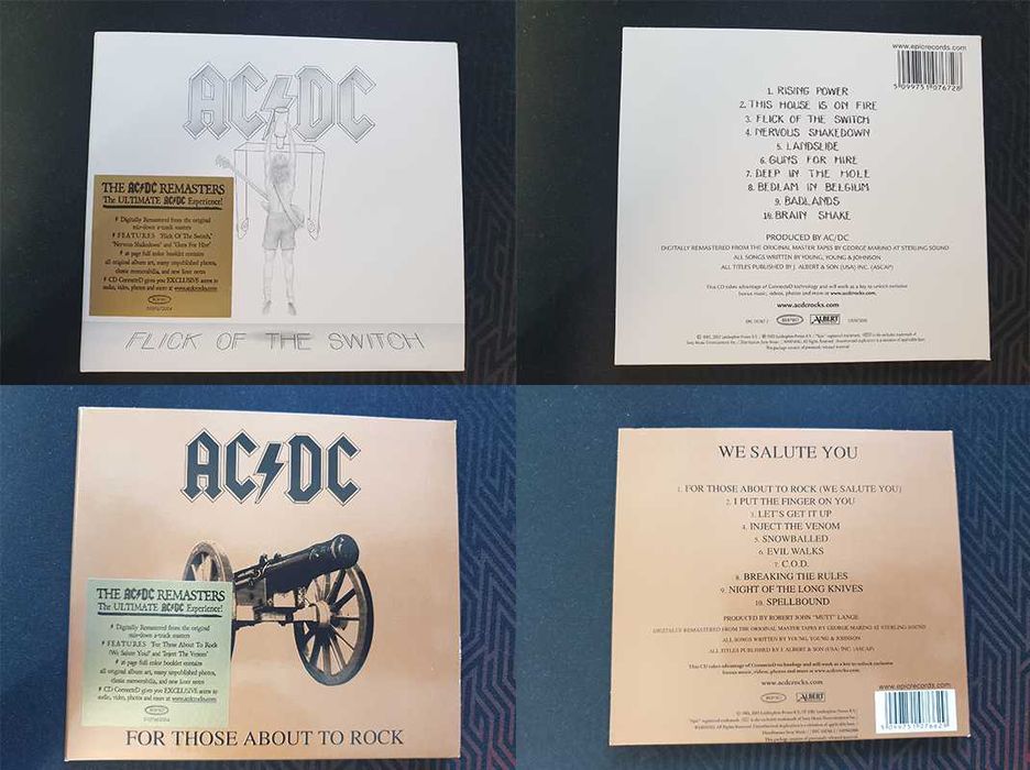 Coleccao musica CD ACDC