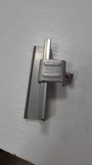 Різьбовий зажим з болтом М8Х25 з оцинк та НЕРЖАВІЮЧОЇ СТАЛІ-Вентиляція