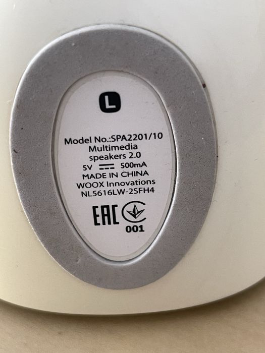 Colunas Philips SPA2201/10 – USB + jack 3,5 mm