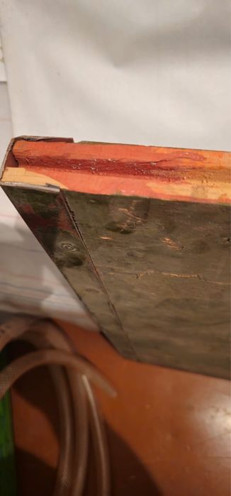 Деревянные щиты в металическом каркасе