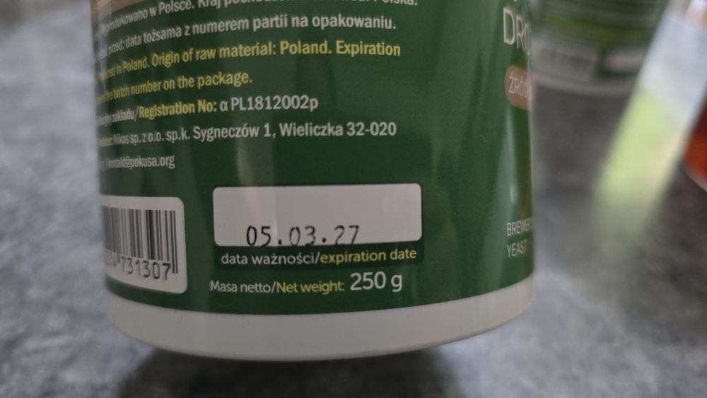 Suplement BARF - Drożdże Browarnicze