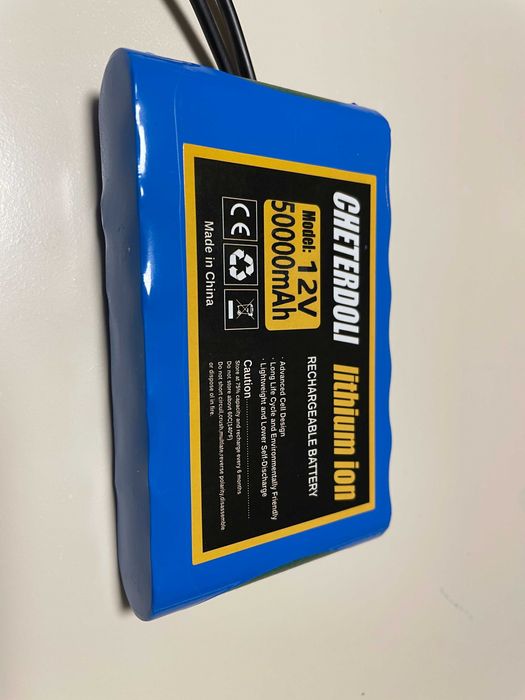 Bateria Akumulator litowy 12V 50000mAh do stroju misia