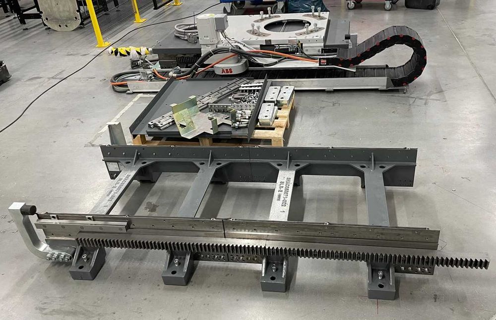 Tor jezdny robota ABB-IRBT 6004