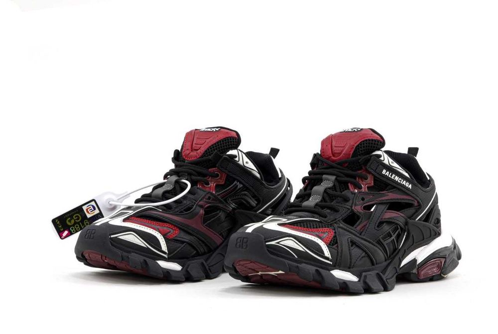 Мужские кроссовки Balenciaga Track 2.0 Black Red 41-45 Новинка Осени!