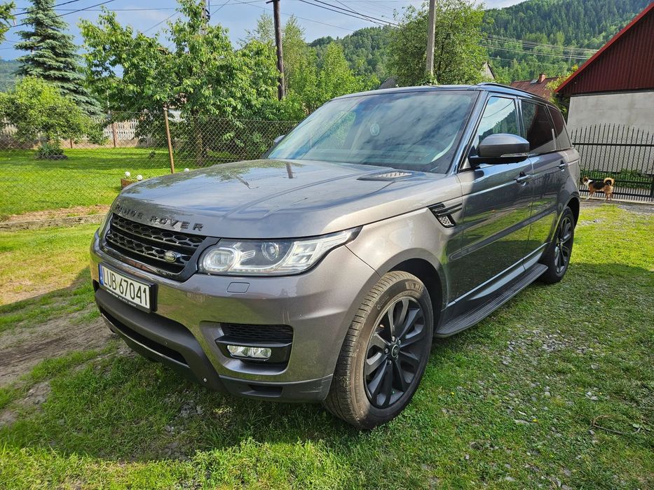 Land Rover Range Rover Sport Salon Polska, caly serwis ASO! 4x4, 7osób, LIMITED
