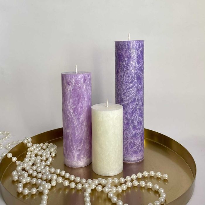 Натуральні свічки ручної роботи