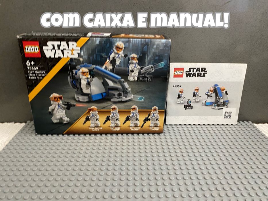 Lego Star Wars Ahsoka’s Clone Trooper Battle Pack!