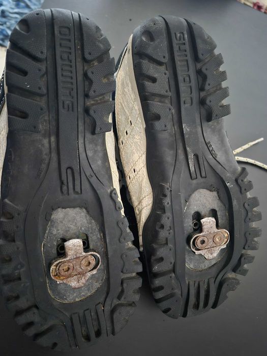Sapatos ciclismo SHIMANO SH Mt31w - Bom estado