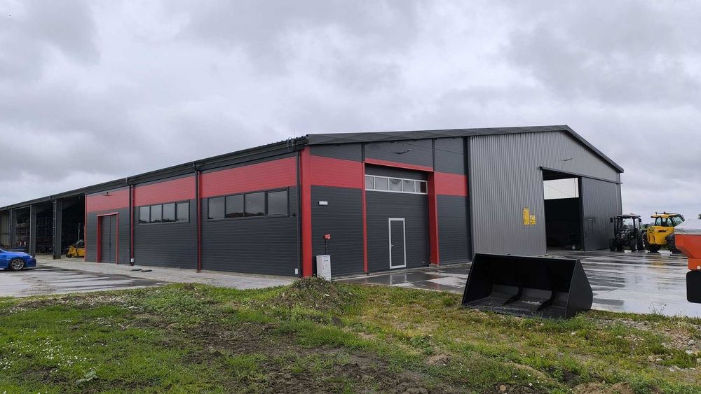 Konstrukcja stalowa hali. 24x49x6m. Producent. Bartoszyce.
