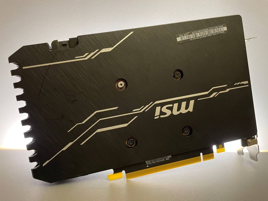 Відеокарта MSI GeForce GTX 1660 Ventus XS 6GB