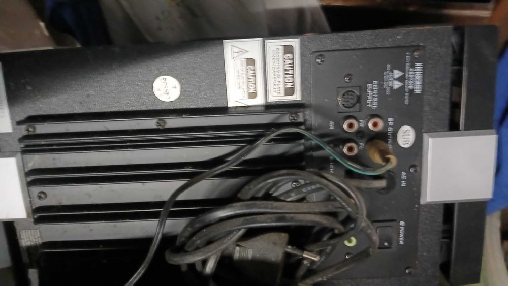 subwoofer amplificado