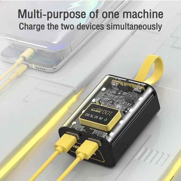 Павербанк корпус Power bank а 3х18650 з ліхтариком