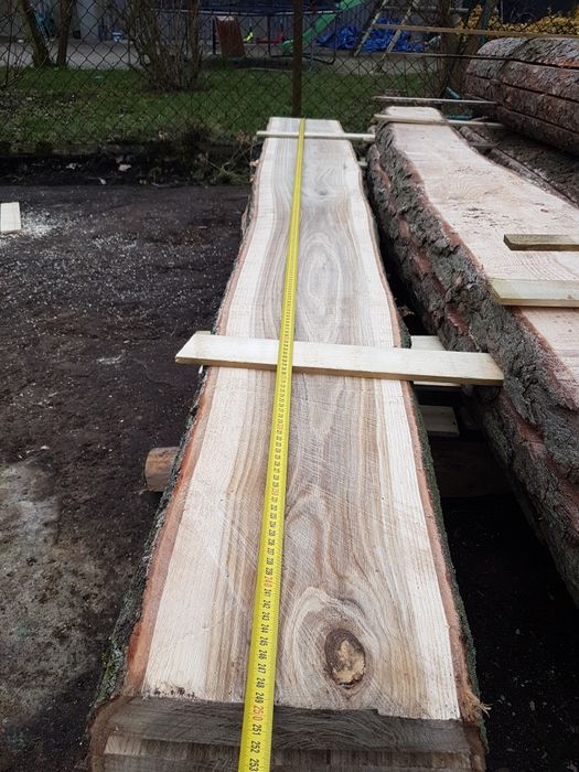 Brusy foszty dębowe orzech włoski monolit dąb deska stół lite drewno