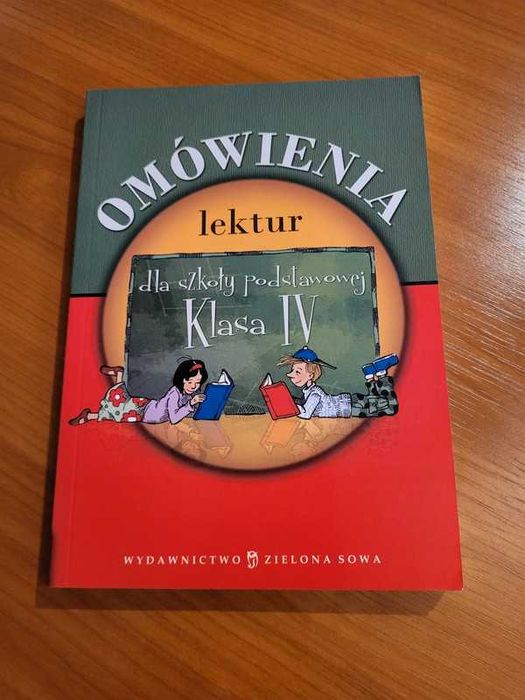Omówienia lektur dla szkoły podstawowej klasa IV Zielona Sowa