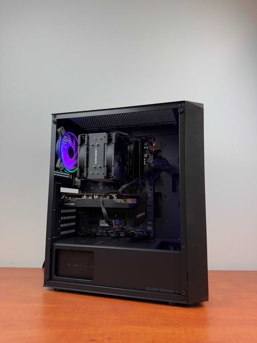 Komputer Gamingowy z RX 6600 - Ryzen 5 5600 - 16 GB RAM - 1 TB