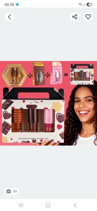 Kit Gloss & Lip Oil – Mel, Chocolate e Coração Franciny Ehlke