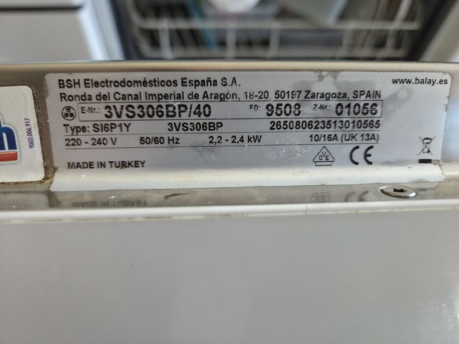 2 Máquinas  lava loiça Balay  para peças