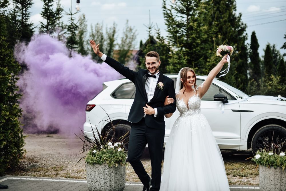 Lekka Suknia ślubna księżniczka 36-40