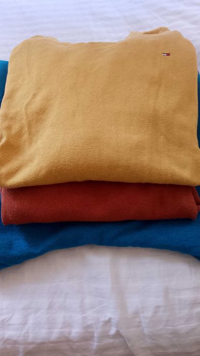 Paka markowych ubrań L bluza , sweterki