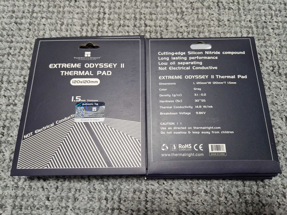 Термопрокладка Thermalright Odyssey 85х45 120х120 0.5-3мм