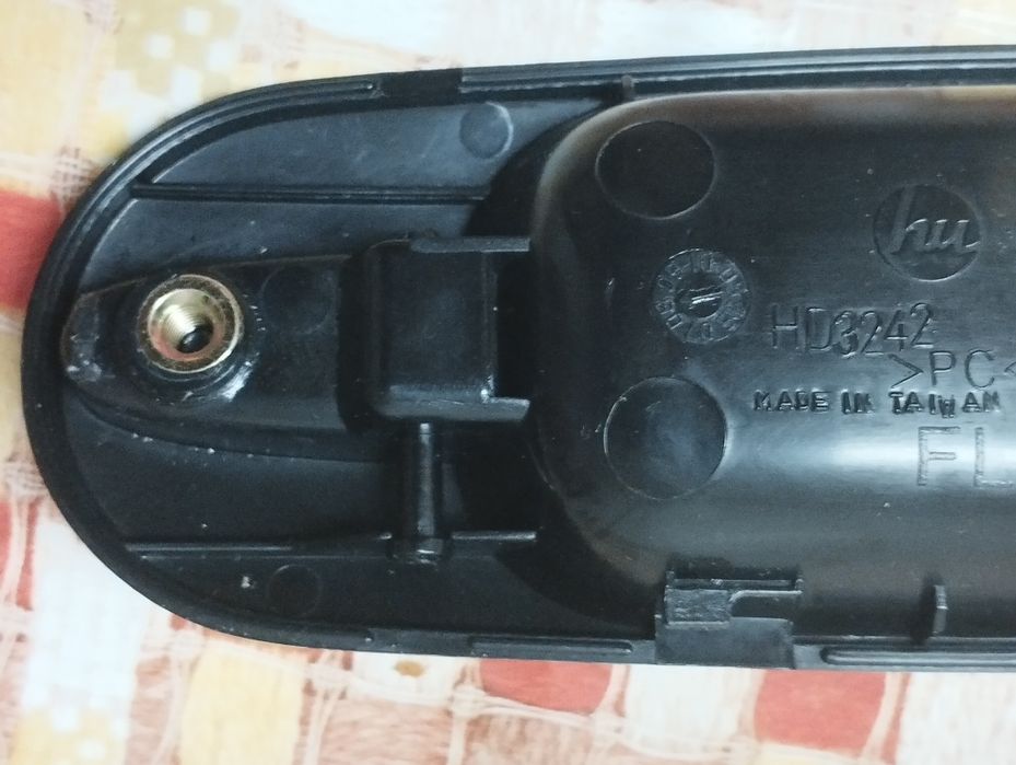 Puxador novo de porta da frente para Honda Civic.