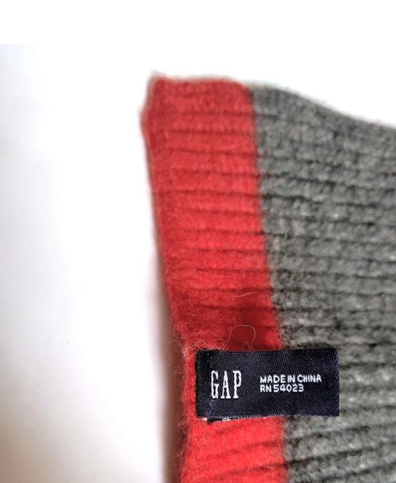 Вовняний шарф Gap, вінтаж